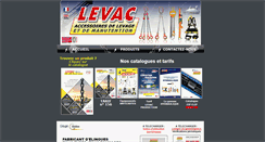 Desktop Screenshot of levac.fr